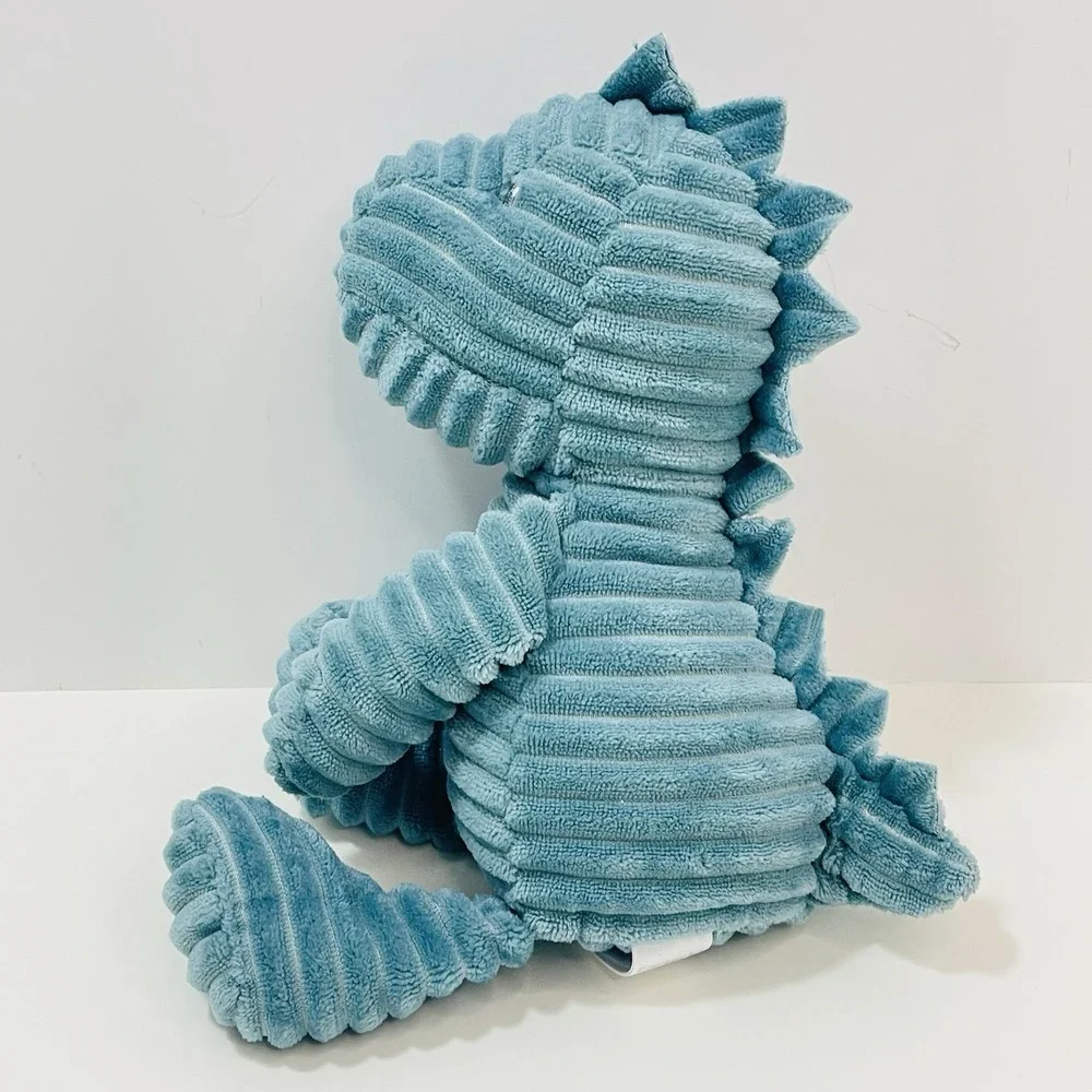 Carters Corduroy Dinosaur Ribbed Blue Stuffed Animal Dino Plush Baby Toy 2019‎
